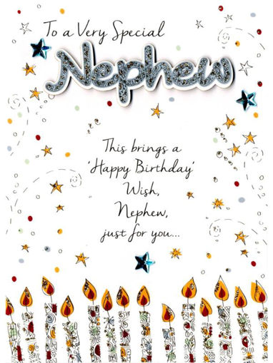 Picture of TO A VERY SPECIAL NEPHEW BIRTHDAY CARD